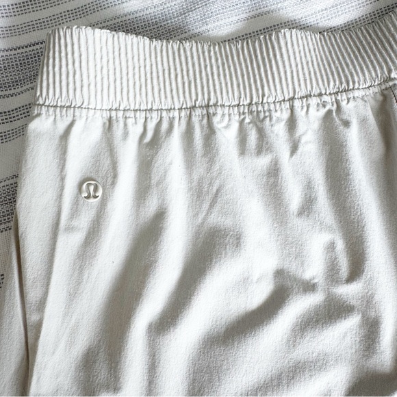 Lululemon Athletica Cream Wide-Leg Pants - Picture 4 of 7